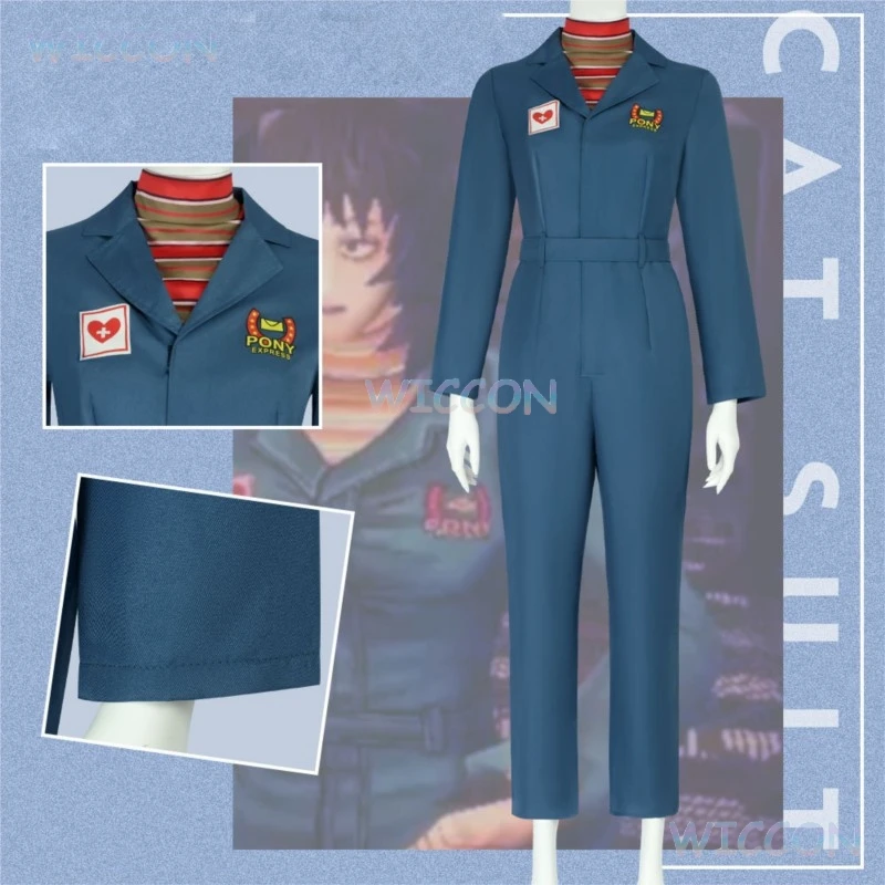 Anya Cosplay Costume Captain Jimmy Cosplay Nurse Zombie Curly Cos Game Mouthwashing Women Men Halloween Uniform Costume view 4