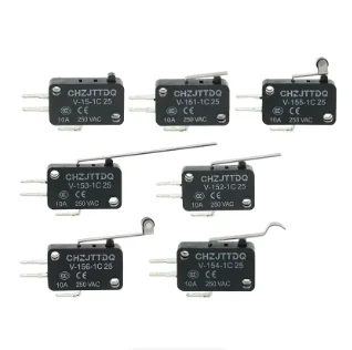 Mikroprzełącznik Wyłącznik krańcowy V-15 V-152 V-153 V-154 V-155 V-156-1c25 10a250v — zdjęcie 6