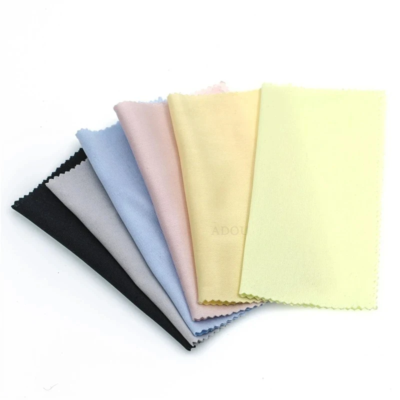 Reusable Microfiber Cleaning Cloths for Eyeglasses Camera Lens Smartphone Screen, Thick Soft Unscented Polishing Towel, 6pcs/lot image 3