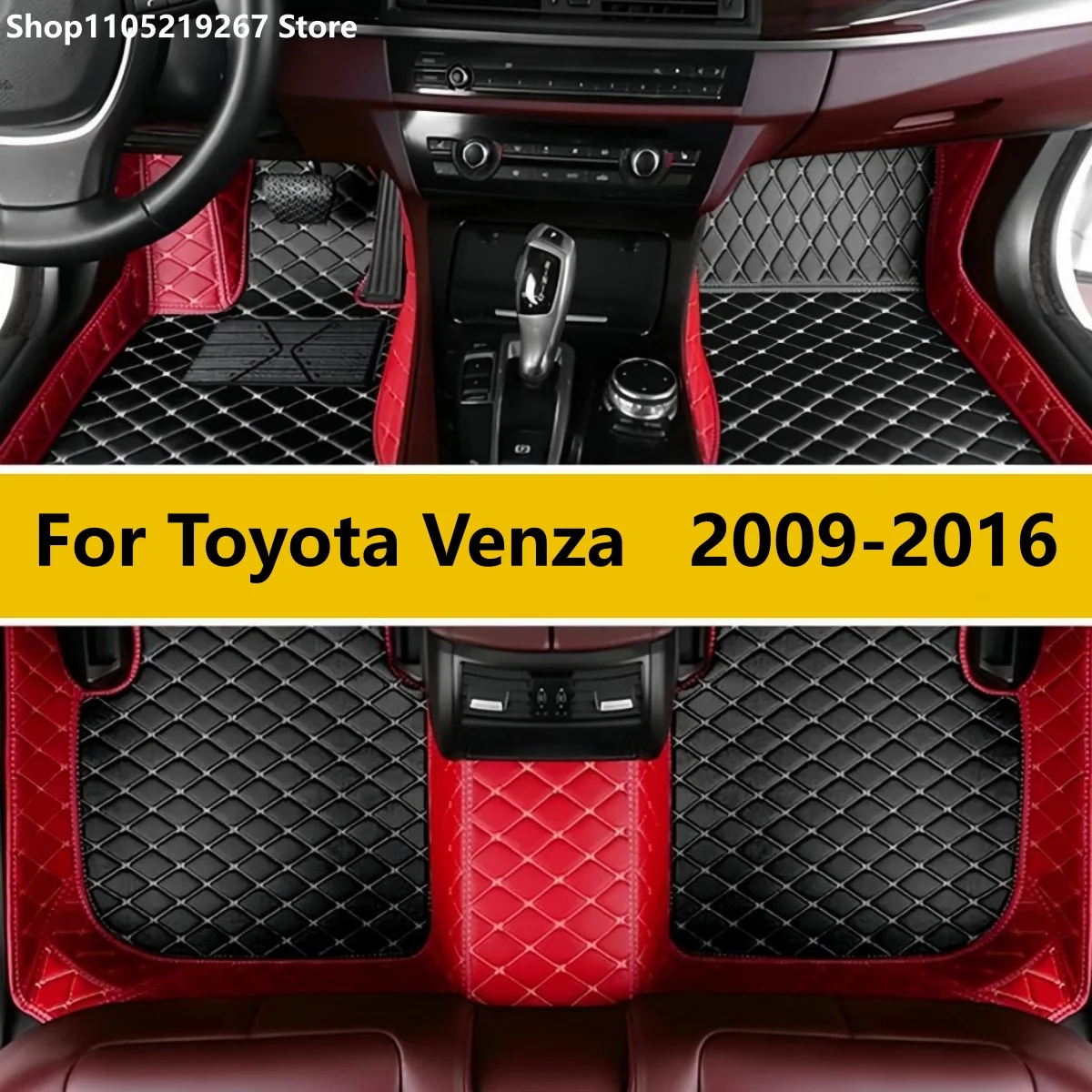 

For Toyota Venza 2016 2015 2014 2013 2012 2011 2010 2009 Interior Details Accessories Artificial Leather