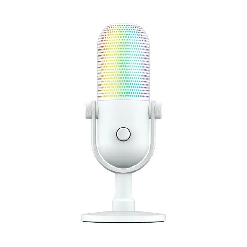 

Desktop microphone Live singing dedicated microphone RGB white
