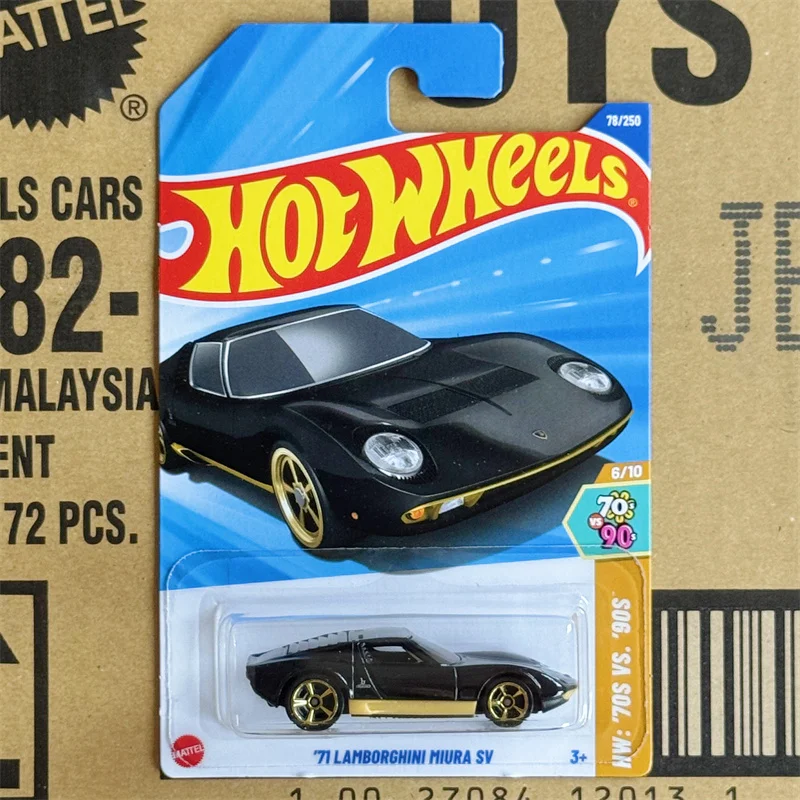 

Игрушечная машинка Hot Wheels 1:64, суперкар Hotwheels 71, LAMBORGHINI MIURA SV и другие подарки на день рождения для мальчиков