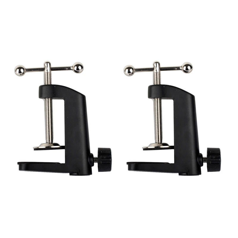 Hot 2X Heavy-Duty Metal Table Mounting Clamp For Microphone Suspension Boom Scissor Arm Stand Holder