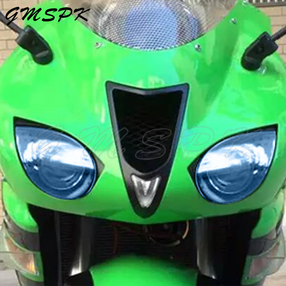 Motorcycle Transparent Headlight Film Head Light Protection Decoration Film Sticker Fit For Kawasaki Ninja ZX6R ZX-6R 2007 2008 view 2