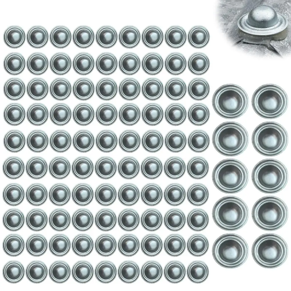 5/10/50/100pcs Metal Roof Bolt Caps No Screw Removal Seals Over Existing Screws Heads Required Watertight Seal Directly Cover