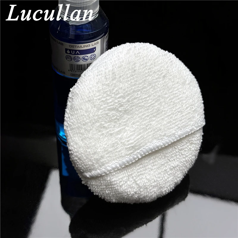 Lucullan White Terry Cloth Microfiber 4\