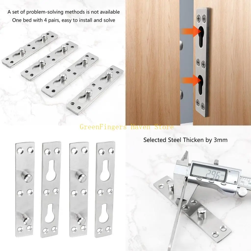 

F68d невидимая кровать, висящая пряжка, тяжелая оболочка, рельс -рельсовые железы легко установить