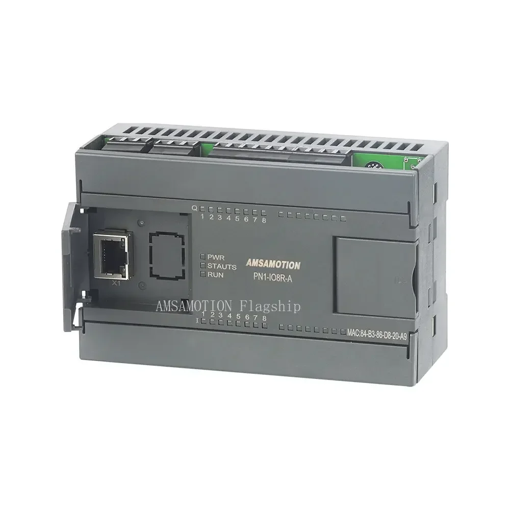 Imagem -04 - Amsamotion Profinet Ônibus Remoto Distribuído io Digital Módulo de Aquisição Sinal Expansão Analógica Pn1 Pn2-io8r-a 6ai 2ao Profibus