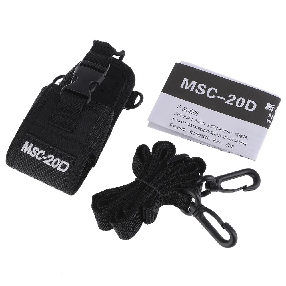 BaoFeng-funda de nailon multifunción para Walkie Talkie, MSC-20D, gran oferta