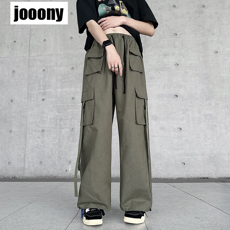 

Solid Color Straight Pants