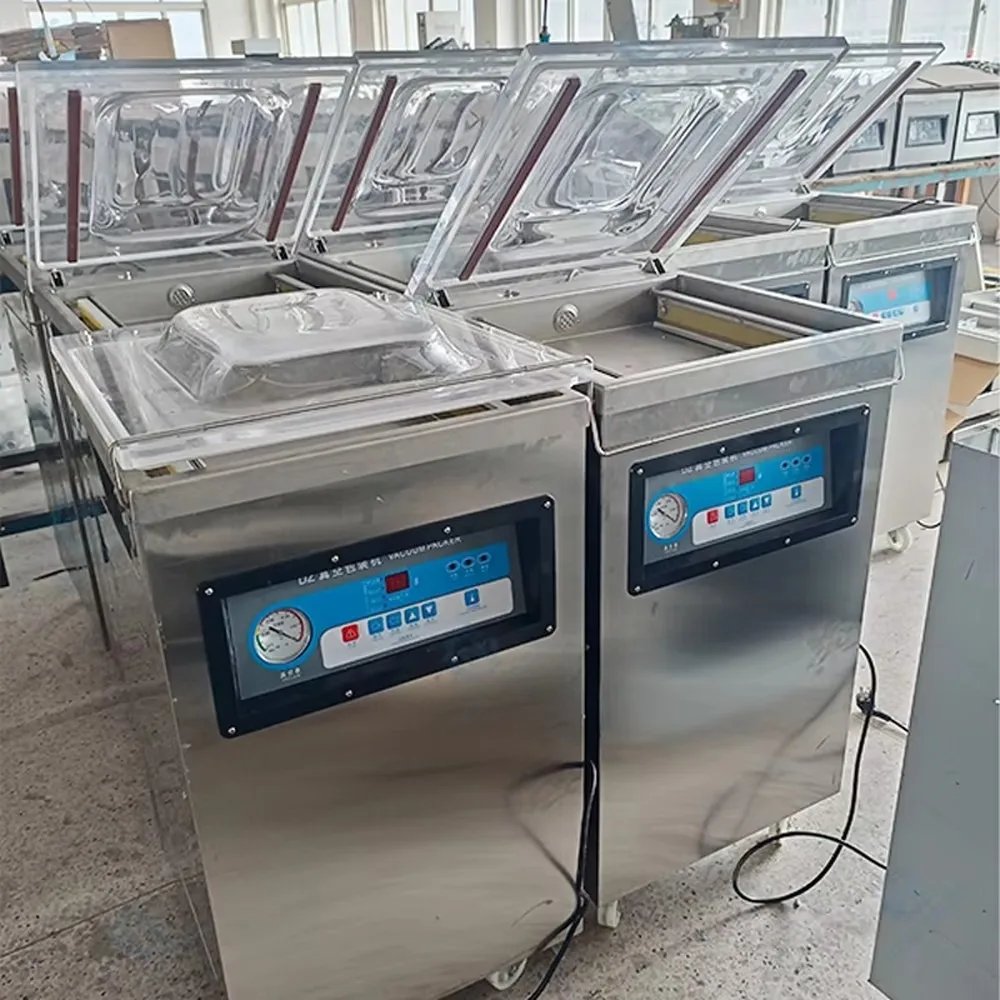 Industrial Stainless Steel Vacuum Packaging Machine External Pumping Vacuum Packer for Food Commercial Use