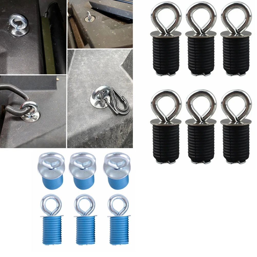 

0ATV UTV Tie Down Anchors Lock For Polaris Turbo Sportsman ACE Eye Bolt Fasteners Bucket Cargo Racks Truck Ride Knob