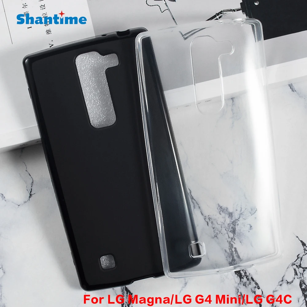 Carcasa trasera protectora de silicona para teléfono, carcasa suave de TPU para LG Magna Gel pudín, G4C, LG G4 Mini