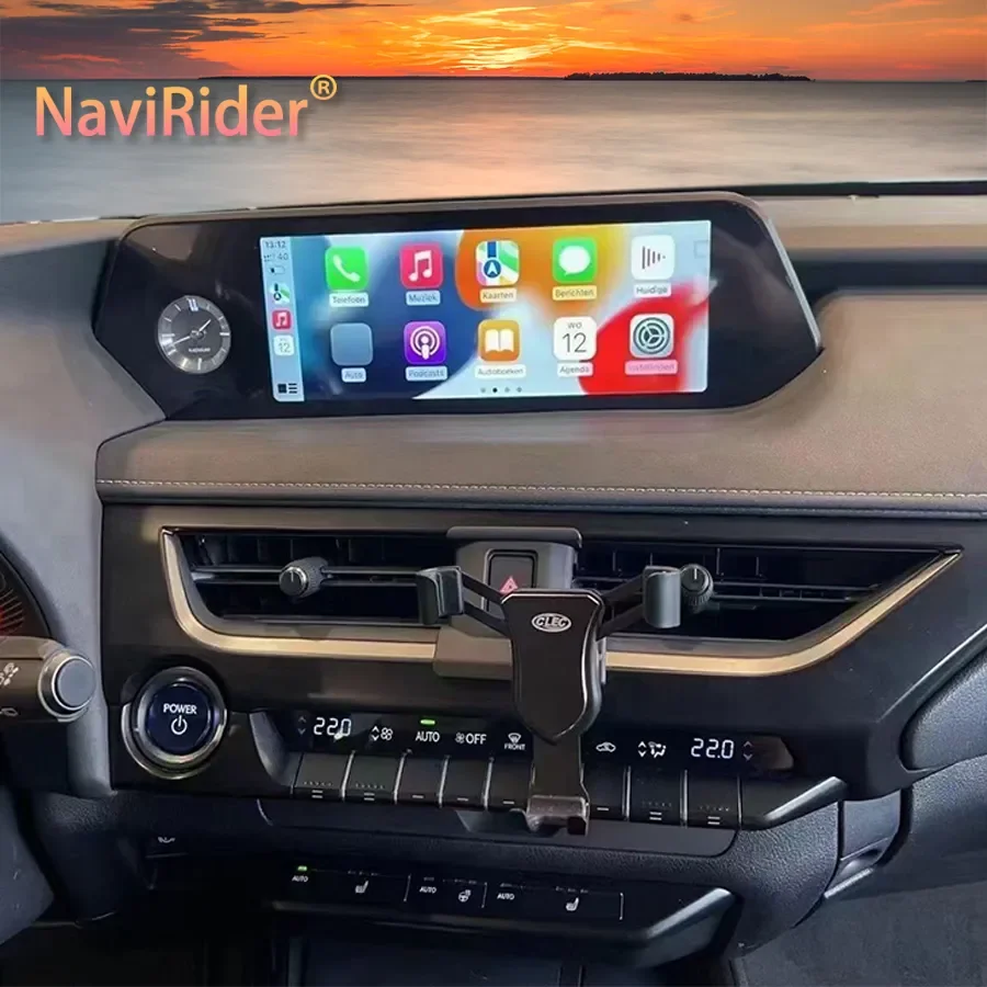 Zarezerwowane Menu OEM Android 14, dla Lexus UX200 UX250h UX260h Radio samochodowe bezprzewodowe CarPlay Android i Auto Multimedialny odtwarzacz