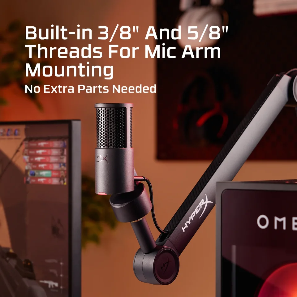 HyperX SoloCast 2 USBコンデンサーゲーミングマイク カーディオイド