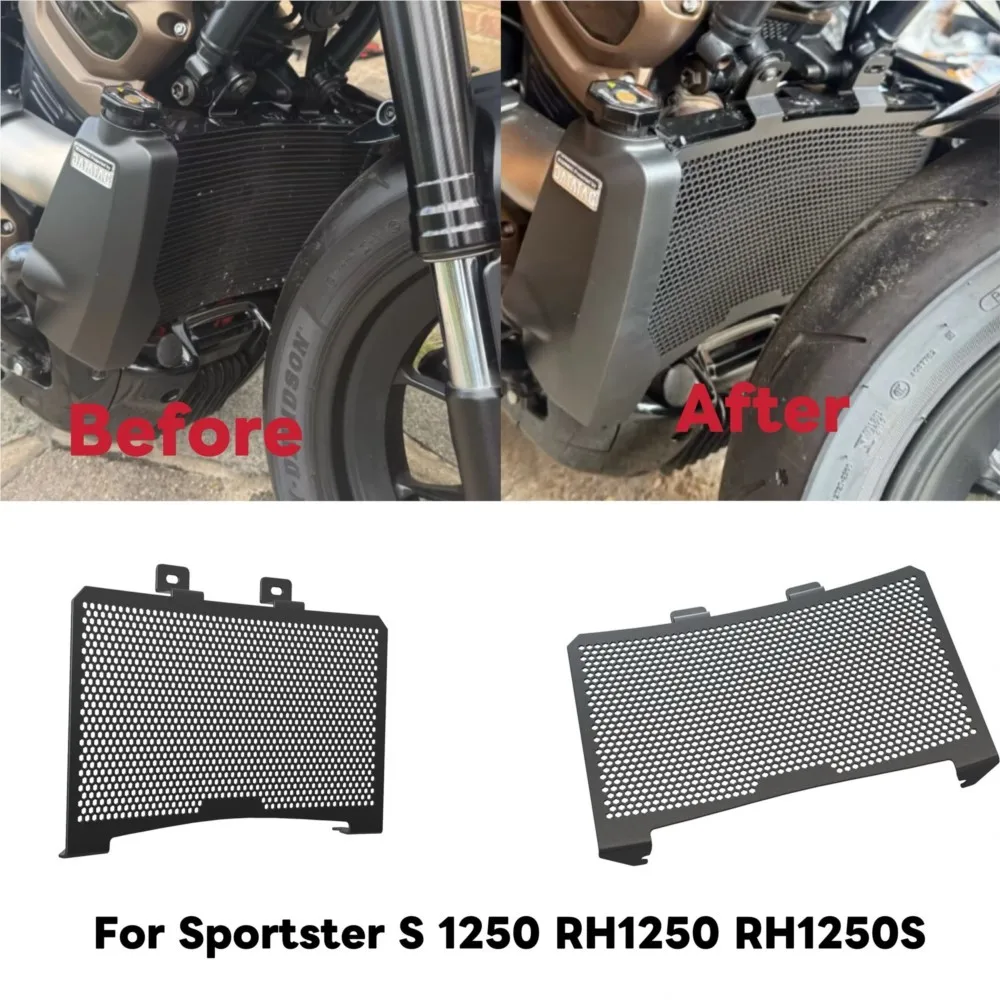 FOR Sportster S 1250 RH1250S S1250 Sportster S 2021 2022 2023 2024 2025 2026 Radiator Grille Guard Cover Protection Accessories