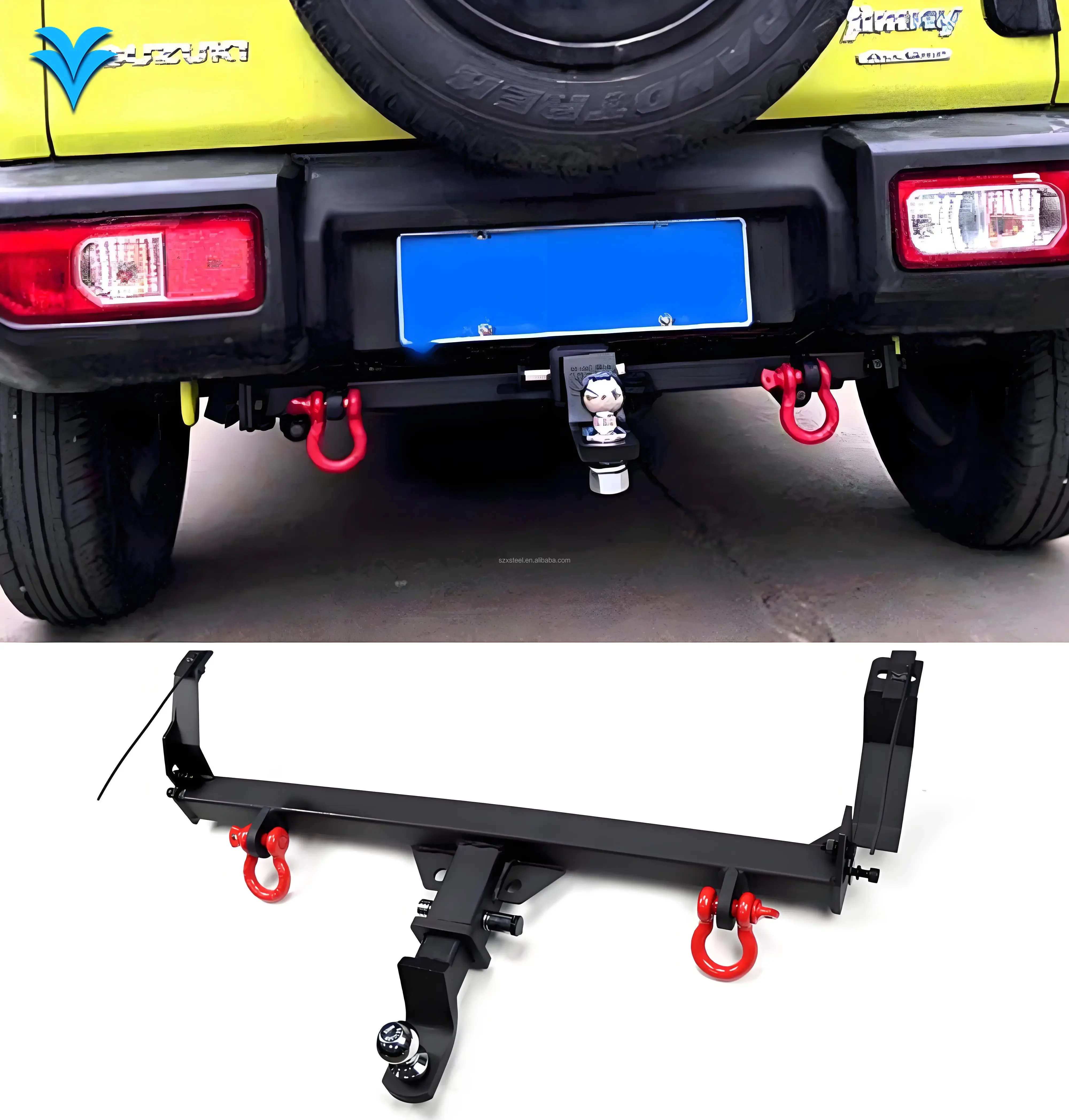 

HOT SALE Towbar Trailer Bar For Suz uki Jim ny JB43 JB23 1998-2023