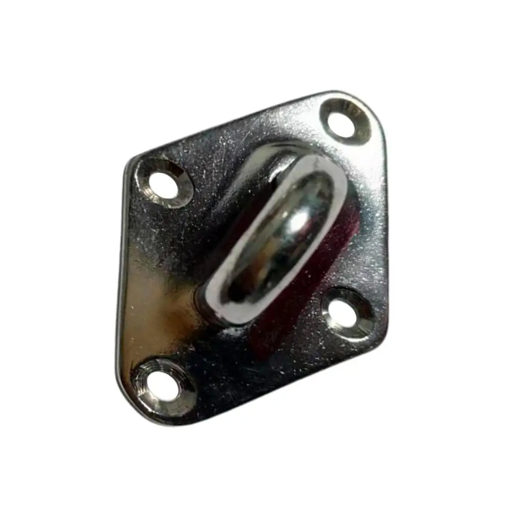 Pad Eye Plate 304 Stainless Steel Welded Hook for Boat Canopy Sunshade Awning Marine Accessories