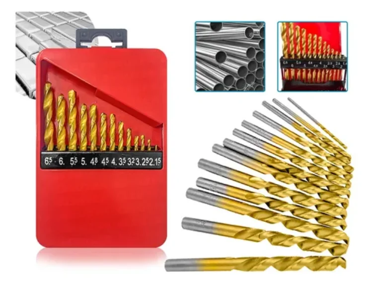 Game Drills 13 Pieces P/ Metal Steel Fast 1.5 To 6.5mm Mtx