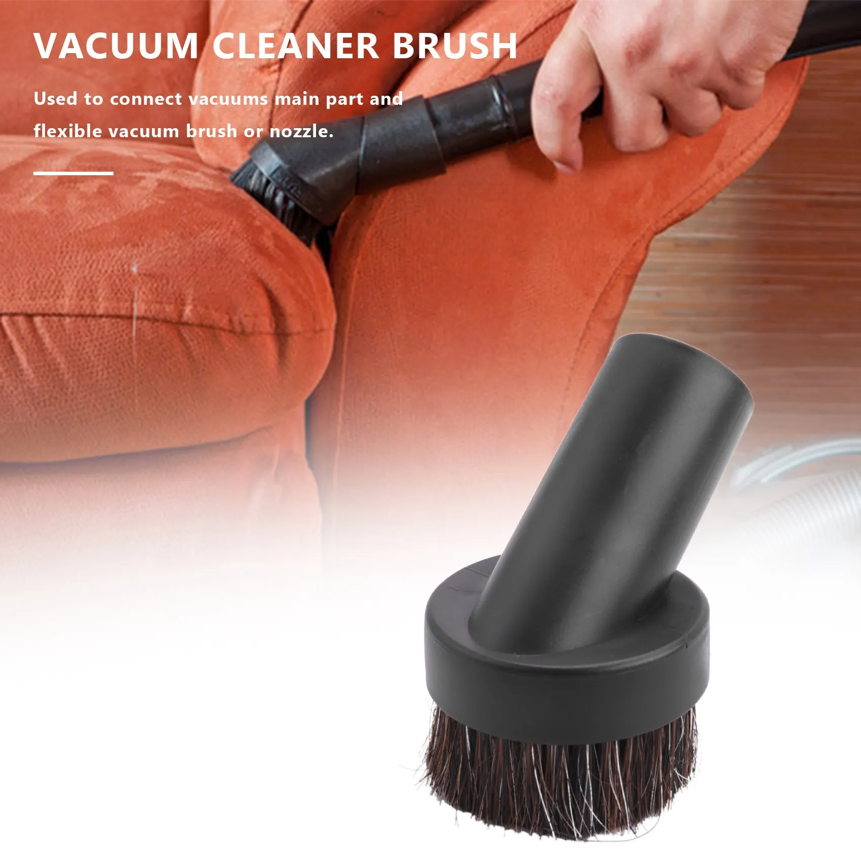 Assorted Vacuum Cleaner Brush Nozzle Horsehair Replacement Parts With 32/35Mm Adapater