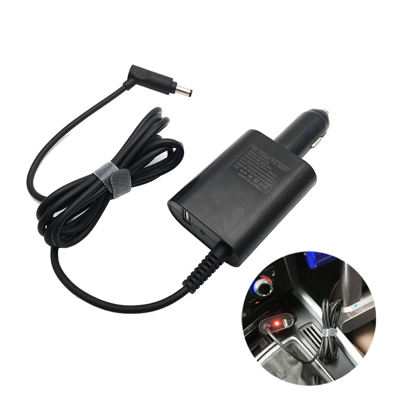 Cargador de coche de 26,1 V, adaptador de corriente para Dyson V6, V7, V8, DC59, DC62, accesorios de aspiradora, cargador de coche de 1,8 M
