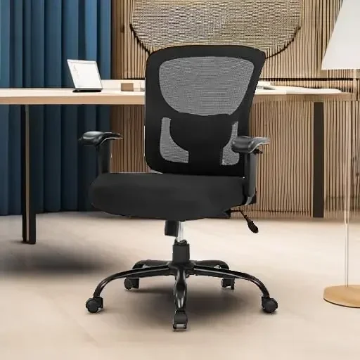 Big and Tall Office Chair 500lbs Desk Chair Mesh Computer Chair with Lumbar Support Wide Seat High Back Task Executive Ergonomic