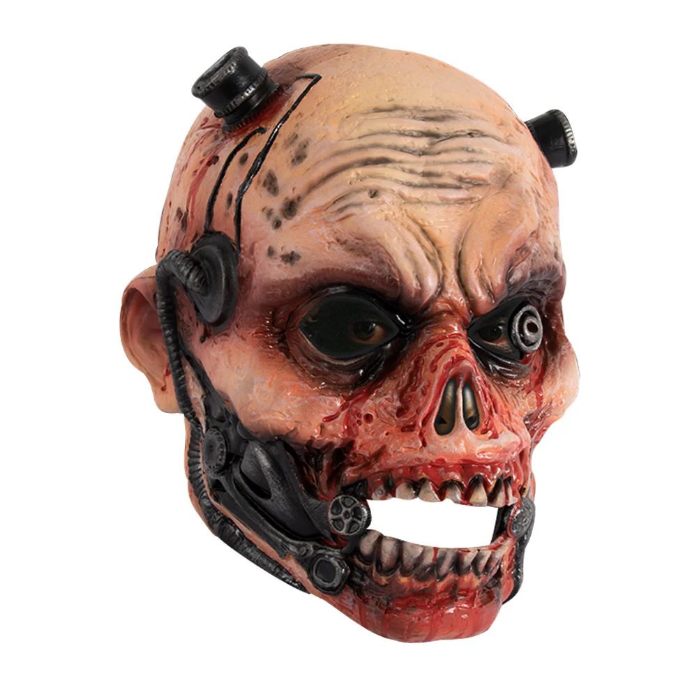 

Alipis Zombie Horror Cosplay Mask Realistic Halloween Spooky Mask for Adults