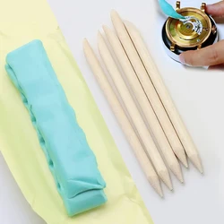 Watch Cleaning Rubber Putty Cleaner with Wooden Sticks Watch Movement Cleaning Clay Watchmaker Repair Tool Wristwatch Accessory