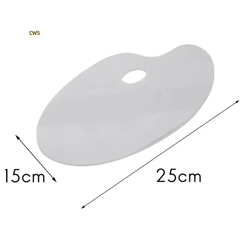 4 عبوات من ألوان الأكريليك الشفافة مقاس 10 × 6 بوصات لوحة فنية للرسم الفني بنفسك