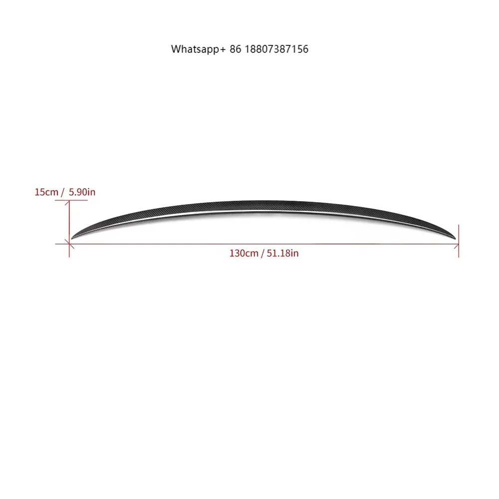

Спойлер-антикрыло G70 из сухого карбона для BMW 7 серии M-sport M760E 2023, карбоновый спойлер для 7 серии G70