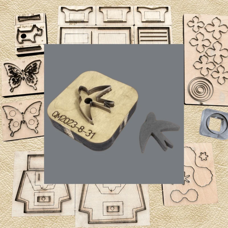 Bird Leather Cutting Die,Leather Crafts Kraft Tool,Swallow Leather Punch Die Cut Mold Custom-cutting mold