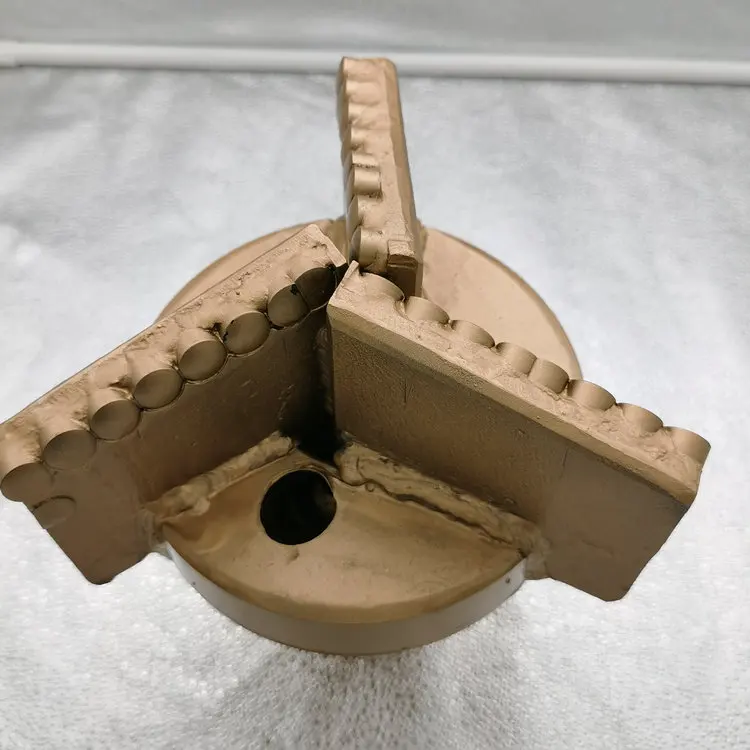 Economic Price Water Well Drilling Drill Step Pdc Drag Bit with Cutters