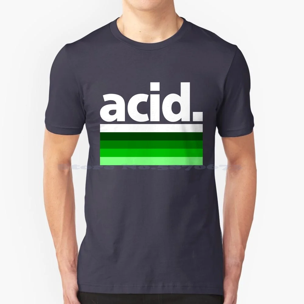 Acid House Synthesizer Analog Techno Festival Gift T Shirt 100% Cotton Tee Acid Folk Acid House Acid Rap Acid Techno Raver