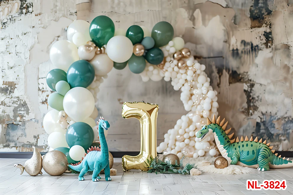 Фоны для новорожденных, детские украшения для дня рождения, воздушные шары, торт, стол, детский портретный фон для фотосъемки, баннер