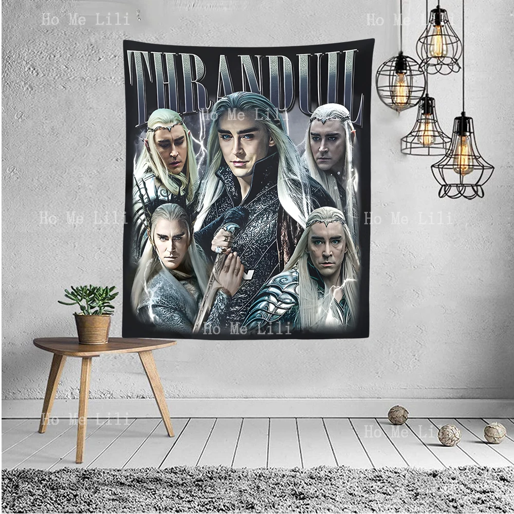 Thranduil Movie Character Vintage Classic Retro Tapestry Wall Hanging For Bedroom Living Room Modern Fashion Design Tapestries