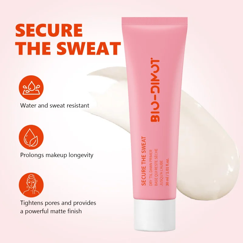 

Водостойкий матовый праймер для макияжа на 30 мл — контролирует жирность и создает длительное матовое покрытие.