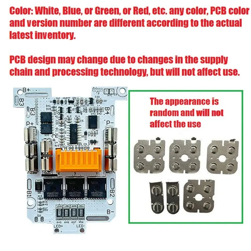 N91R-For Makita BL1860 BL1850 15X18650 BL1850 Li-Ion Battery Case Kit Fast Charging PCB Protection Circuit Board For Power Tool