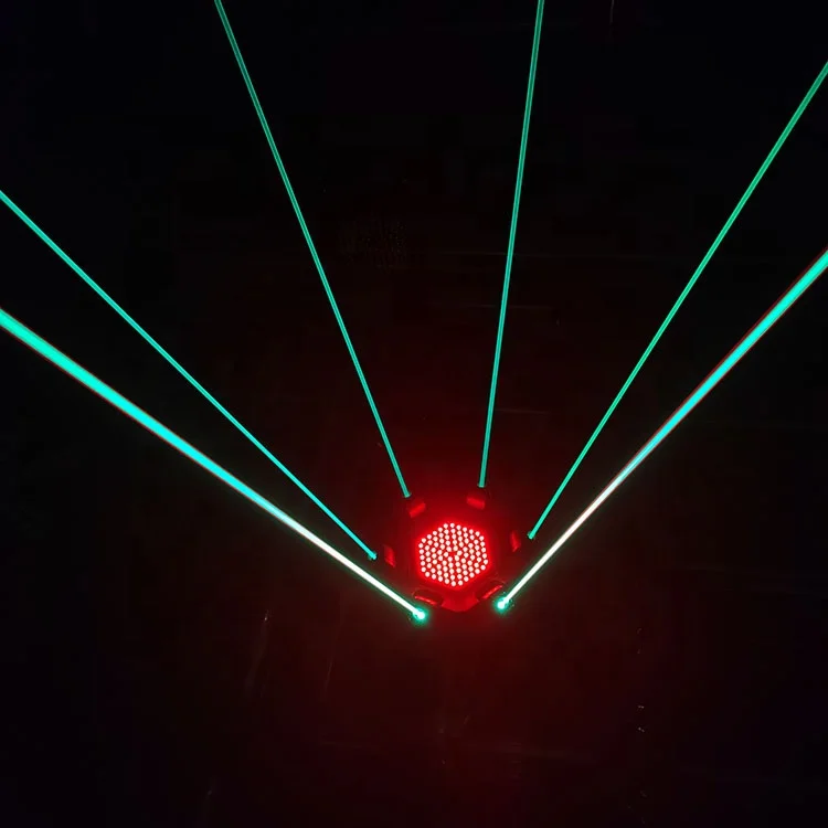 The 6-eye Full-color 6 Warm White Led Light Matrix Entertainment Lightful Club Lighting