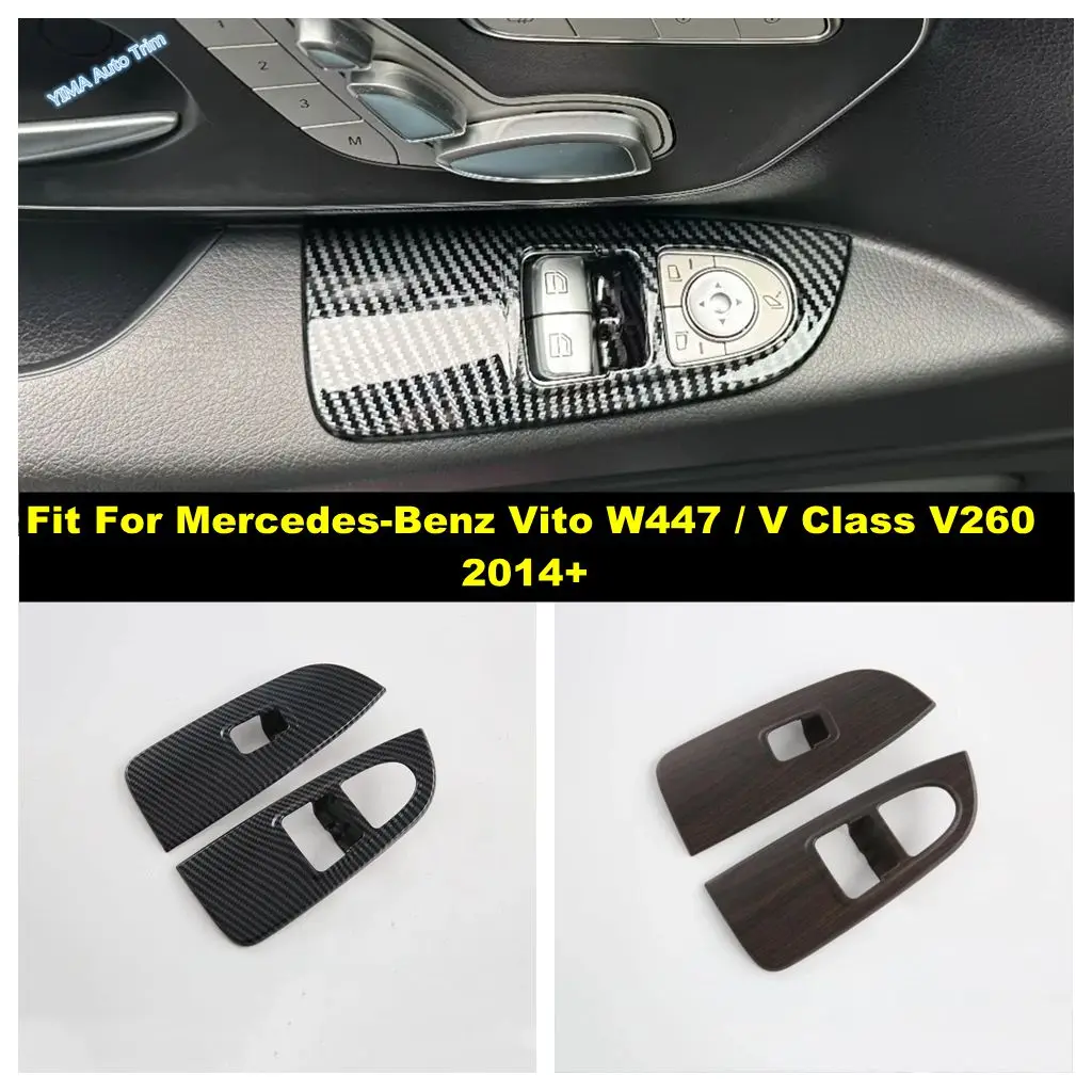 

Car Inner Door Armrest Window Lift Button Panel Cover Trim Accessories For Mercedes-Benz Vito W447 / V Class V260 2014 - 2021