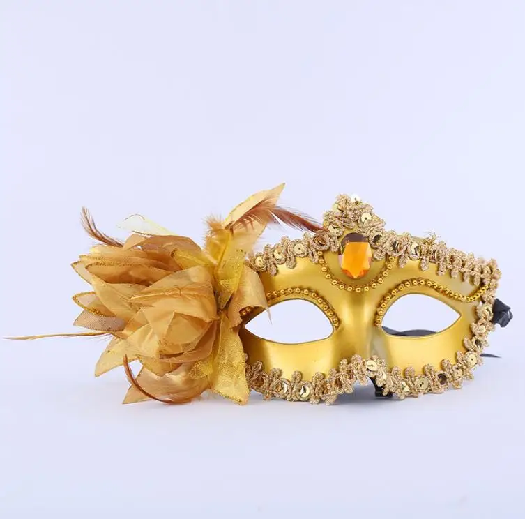 

Princess Half Face Adult Sexy Mask Halloween Movie Cosplay Prom Party Masks Christmas Masquerade Kids Gift ni290