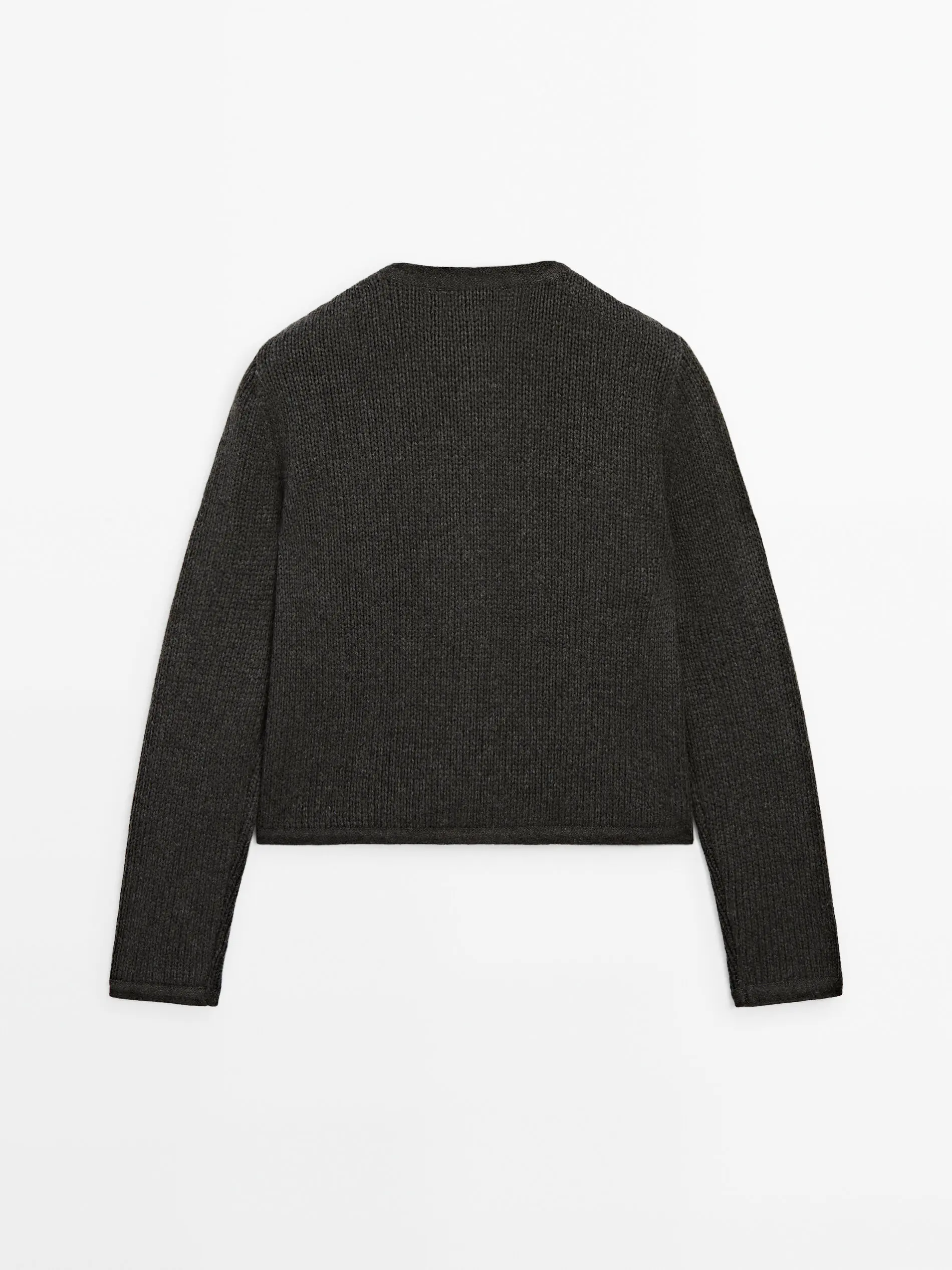 Ethéré MD 2025 massidutti automne nouveau style de femmes décontracté petit parfum collège style col roulé court tricot