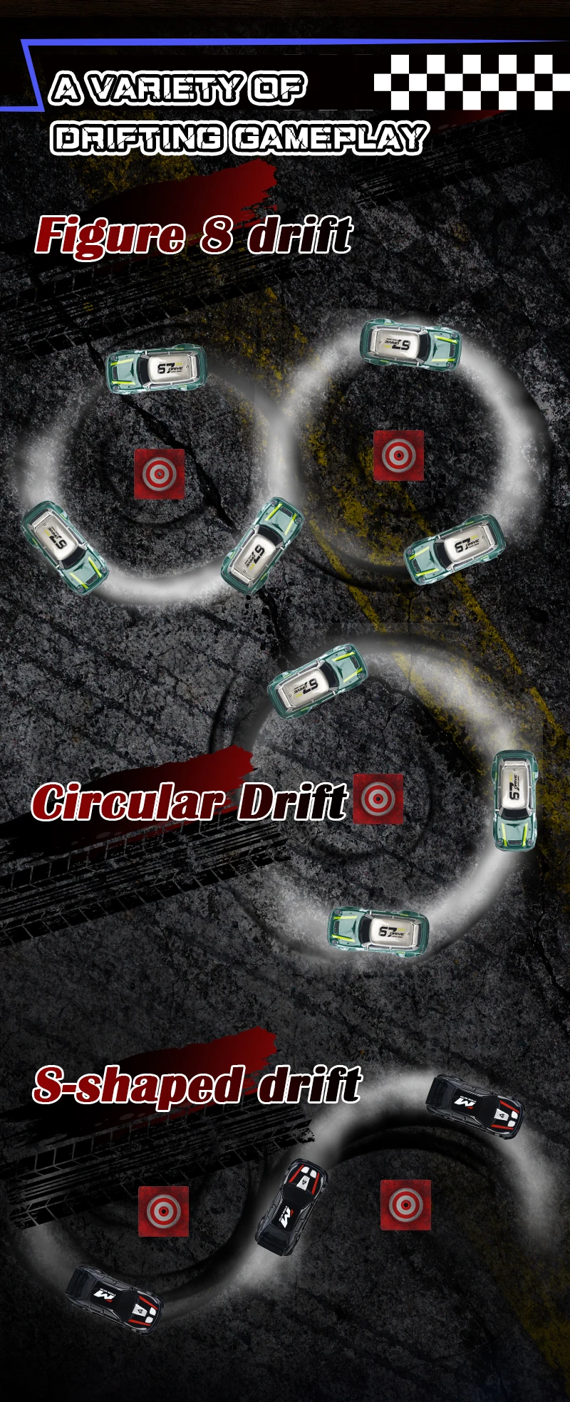 KF20 1:64 Mini RC Drift Car – detail image 39