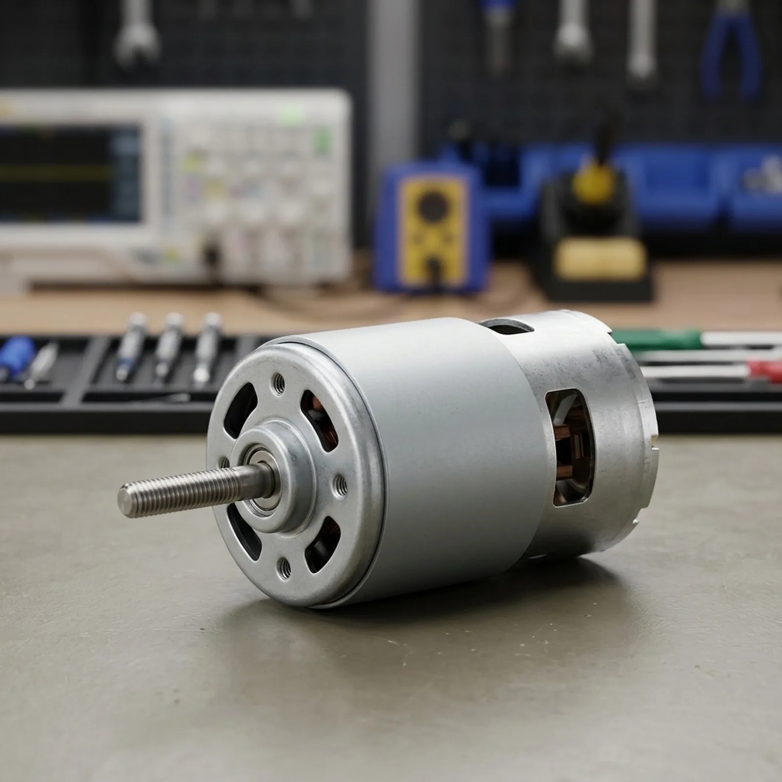 For Rapid Movement Tasks Silver High Torque Motor Robust Torque Generation Factor Design For DIY Tools For Rapid