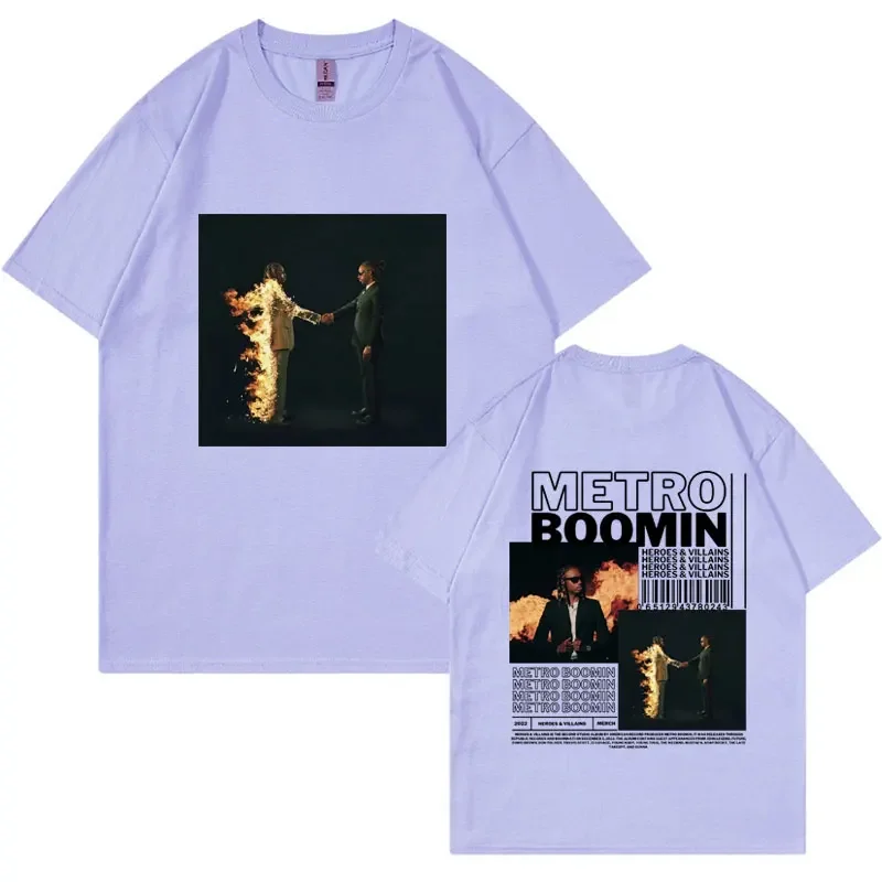 Rapper Metro Boomin Heroes & Villains Graphic T Shirt for Men