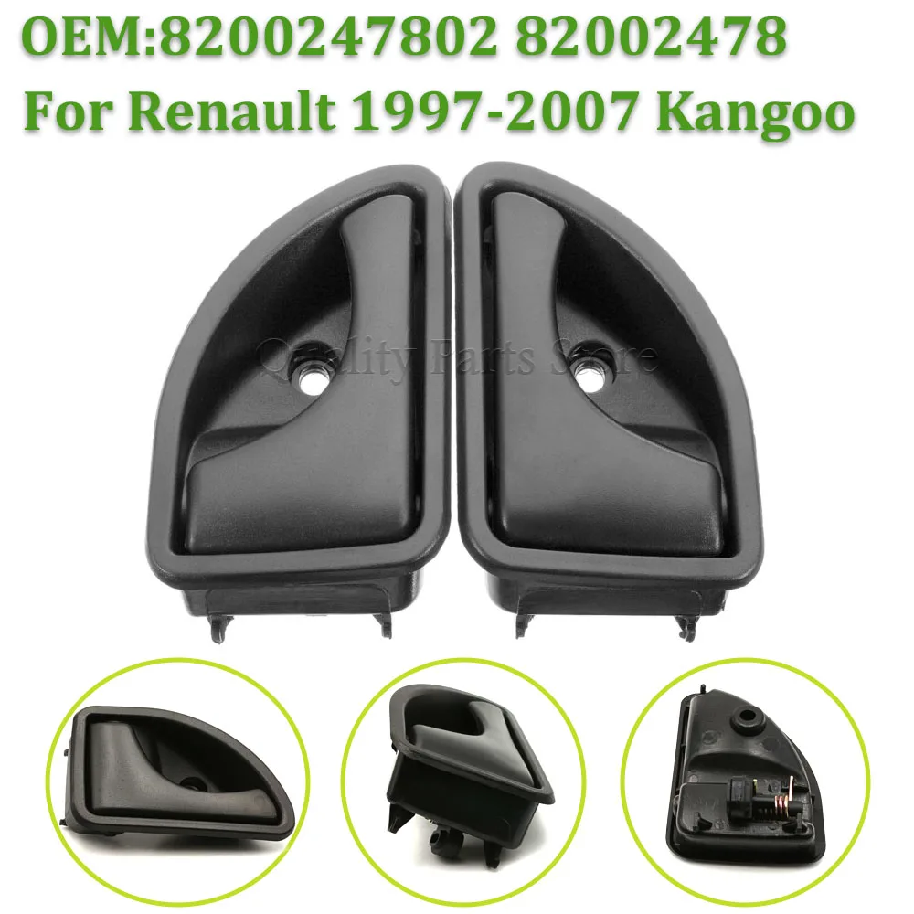 

Внутренняя дверная ручка автомобиля левая и правая для Renault 1997-2007 Kangoo 1997 1998 1999 2000 2001 2002 2003 Twingo 8200247802 82002478
