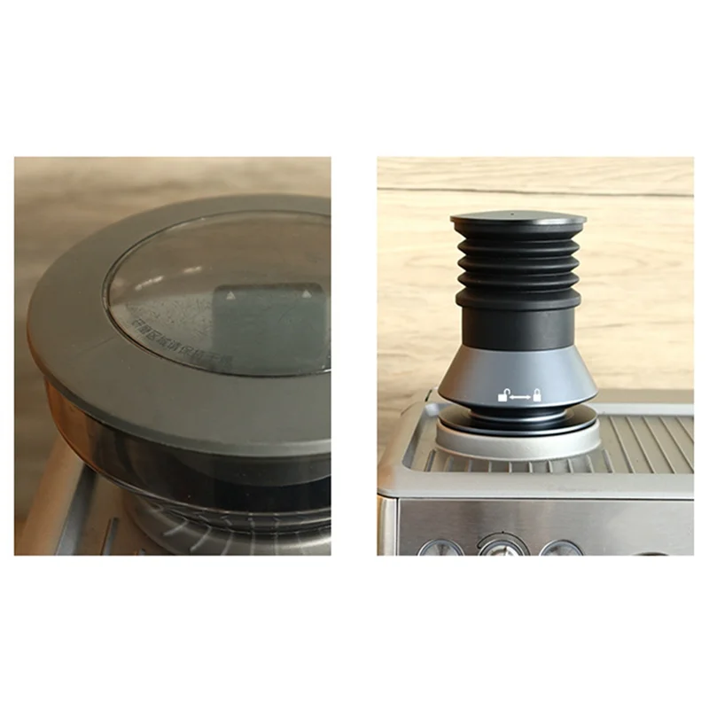 

Coffee Grinder Hopper Bean Bin Cleaning Tool for Breville BES870 875 878 880 Press and Blow to Clean Accessories M