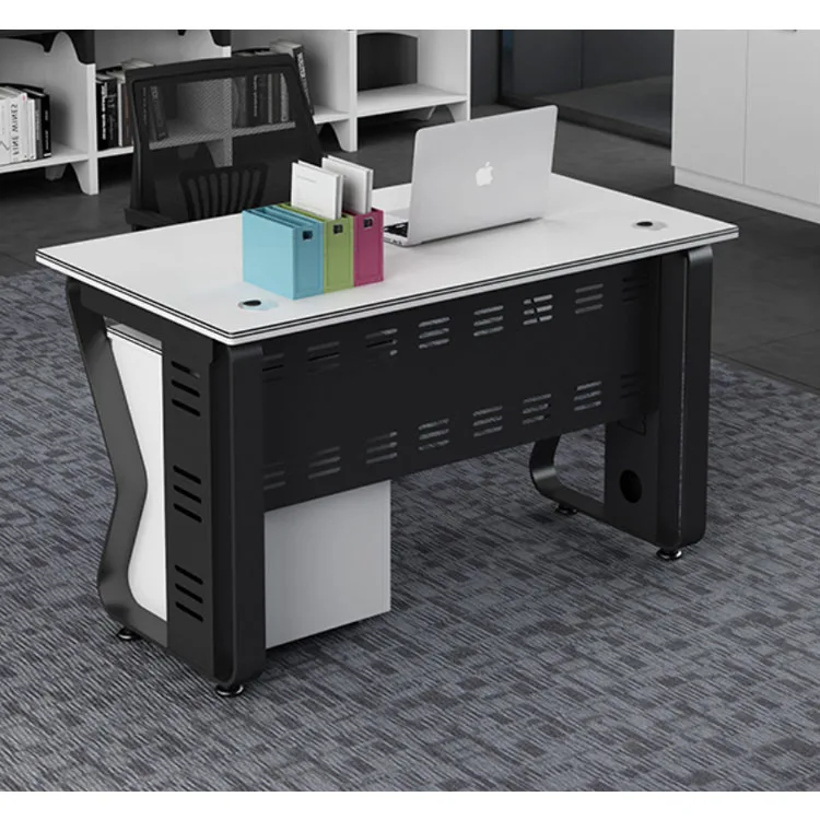 White Office Furniture Dubai Modern Office Furniture Set Office workstation For Project