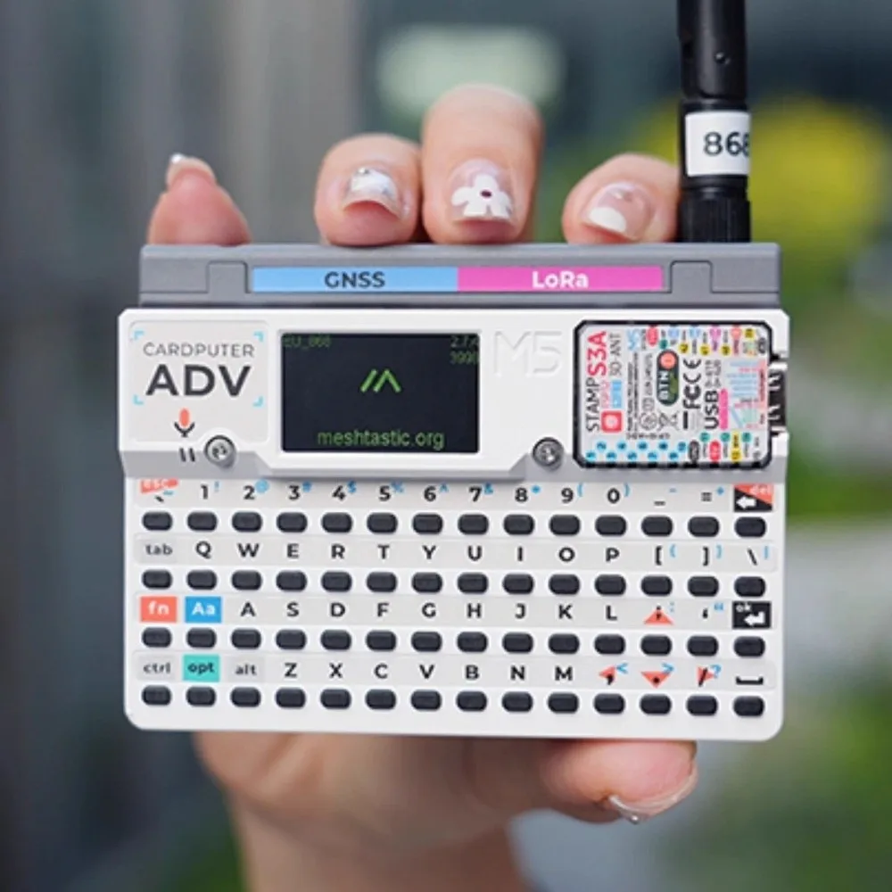 1.14 Inch Screen Portable Computer 56 Key Keyboard 1750mAh Battery IoT Controller Automation Programmable Card-sized Computer
