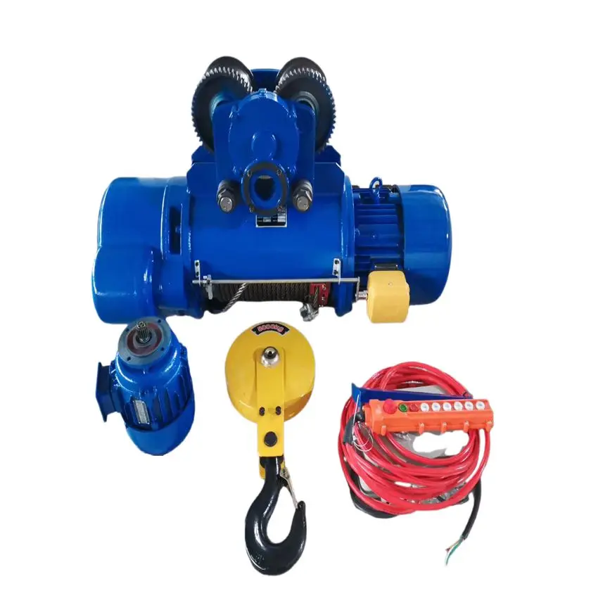 Multi-functional energy-saving light custom CD wire rope electric hoist 3 tons load capacity