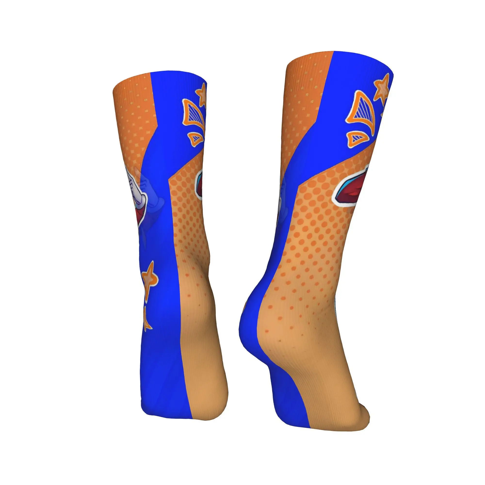 Носки Mr Ant Tenna's TV Time Deltarune, забавные чулки, осенние противоскользящие мужские носки унисекс, теплые мягкие дизайнерские носки для бега